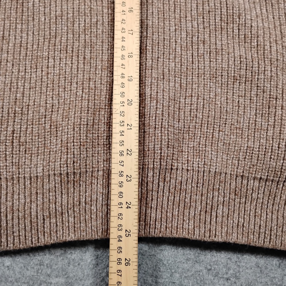 L.L. Bean Men's Waterfowl 100% Merino Lambswool 1/4 Zip Pullover Sweater M Reg - Picture 7 of 11